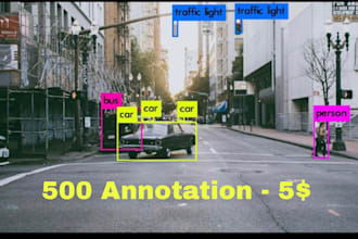do image annotation, segmentation, bounding box, and all types of data labeling