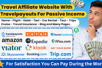 create autopilot travel affiliate website with travelpayouts