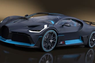 accurate 3d car model, render bus, trucks, speedboats interior, key shot design