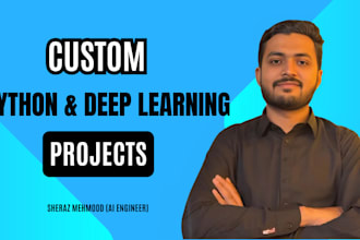 do python machine learning, deep learning and data science projects