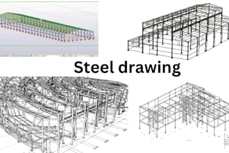 do structural steel detailing and shop fabrication drawings