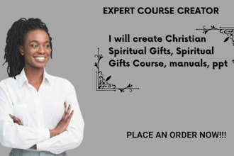 christian spiritual gifts, spiritual gifts course, manuals, ppt