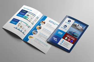 professionally design real estate flyers brochure and postcard for your business