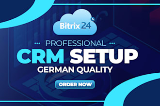 set up and optimize your bitrix24 CRM