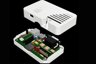 design custom pcb enclosure and case design pcb layouts and 3d enclosure