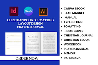 format, design christian ebook, prayer journal daily devotional for amazon kdp