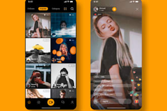 develop a chat app, livestreaming app, video app, social media