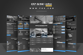a professional page for your website