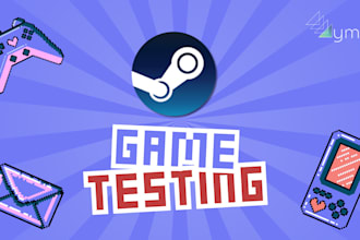 test, review and give feedback for your PC games
