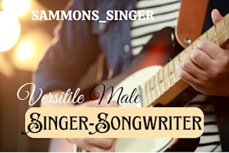 sing country song, metal rock singer songwriter, male vocalist pop edm and punk