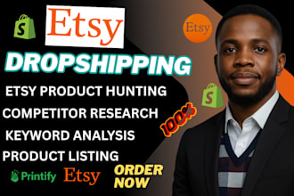 setup  etsy dropshipping list hot selling dropshipping  products in to your etsy