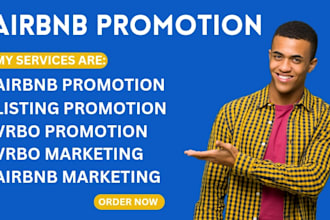promote and boost airbnb promotion, booking and vrbo