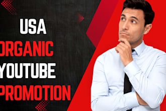 do organic usa youtube video promotion, usa channel video promotion
