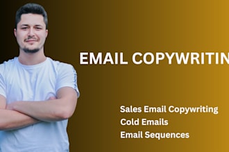 do sales email copywriting and email sequences