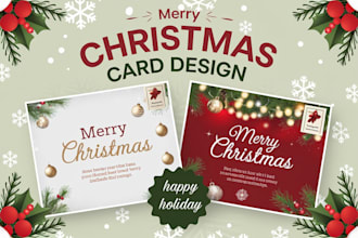 design custom christmas, greeting, or holiday cards unique and personalized