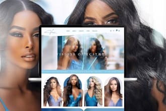 hair extension shopify store beauty website hair extension store hair styling