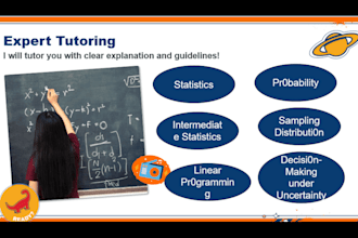 tutor you statistics intermediate statistics quantitative methods