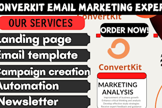 do converkit email marketing campaign mailchimp landing page email automation
