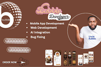 develop your bubble mobile app using weweb and bubble