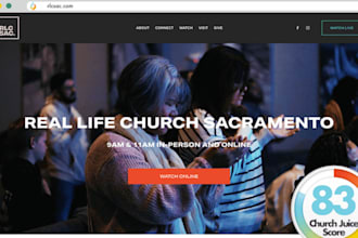 build church website donation website ministry website spiritual with wordpress