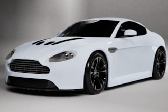 do 3d car modeling 3d vehicle for game 3d hard surface model for car model