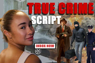 write true crime podcast content story script show notes writing episode