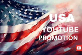 do organic USA youtube promotion
