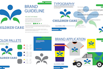 do 3 custom and modern business logo design all files in basic package