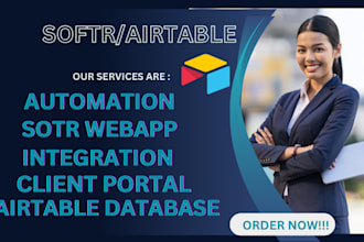 build softr client portal with airtable database airtable automation