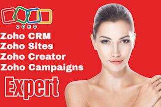 zoho crm  zoho sites zoho form zoho campaigns zoho creator