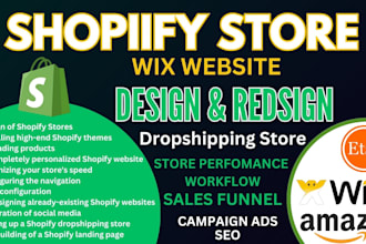 do shopify store marketing shopify store design or redesign