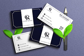 create unique business card design template