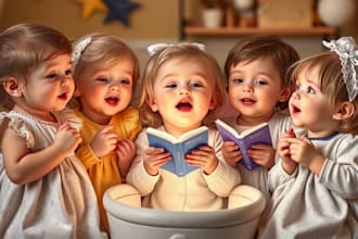 produce kids song nursery rhymes christmas song new year music
