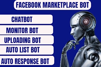 develop custom facebook marketplace bot  for you