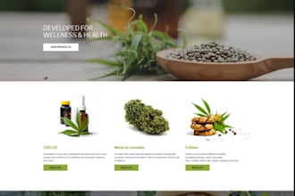 manage cbd site,medical cannabis weed ecommerce page to get sales,hemp oil,seo