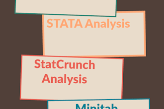 do statistics lab work using spss stata statcrunch excel minitab