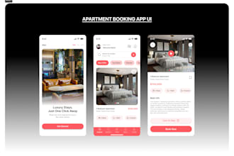design modern mobile app UI UX and website UI in figma