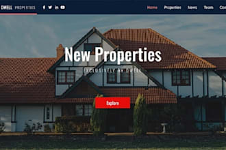 build agent, real estate website,realtor with idx mls integration on wordpress