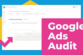 audit your google ads account, campaigns, creatives