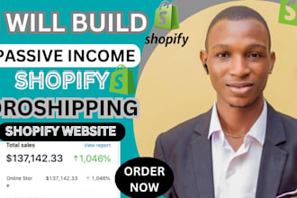 build shopify dropshipping store shopify website redesign shopify shogun