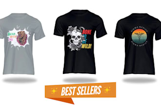 do t shirt design for your pod