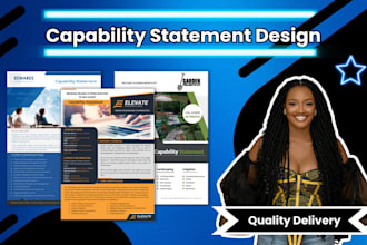 design an effective government capability statement, capability statement design
