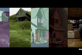 create 3d models for games in unity, unreal and blender