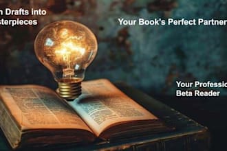 professional beta reader for fiction and nonfiction books