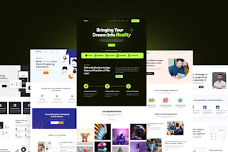 do figma website ui ux with interactive prototype