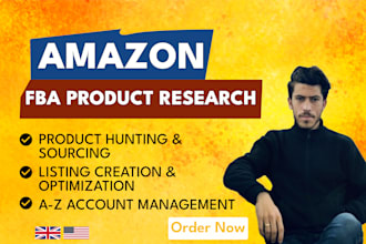 do amazon fba product research and product hunting