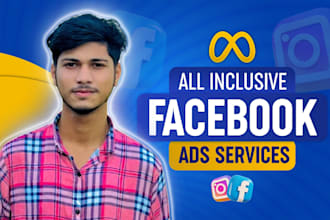 do facebook ads, campaign,  instagram ads, and meta ads
