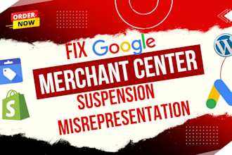 fix google merchant center suspension, approve products, shopping ads gmc