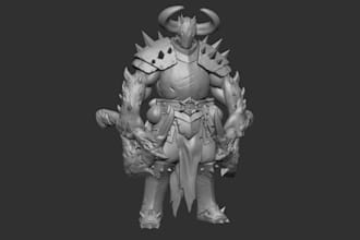 3d printing for 3d miniature, dnd figurine, warhammer miniature, tabletop