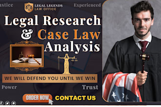 draft legal documents, legal research, case law analysis, criminal law